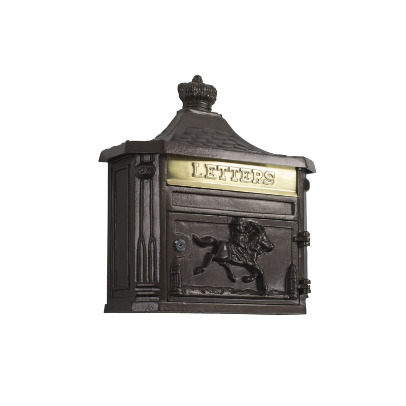 Amco Mailboxes Victorian Locking Wall Mounted Mailbox & Reviews Wayfair